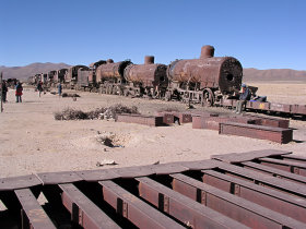 Cimitero dei treni, Uyuni, Bolivia